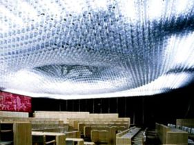 MAGISTRÁT MĚSTA ÚSTÍ NAD LABEM, skleněný podhled