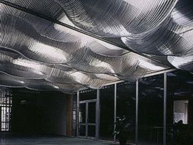 VÝPOČETNÍ STŘEDISKO ÚSTÍ NAD LABEM, skleněný podhled